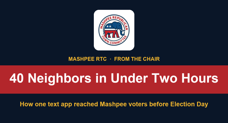 Mashpee RTC: 40 Neighbors in Under Two Hours